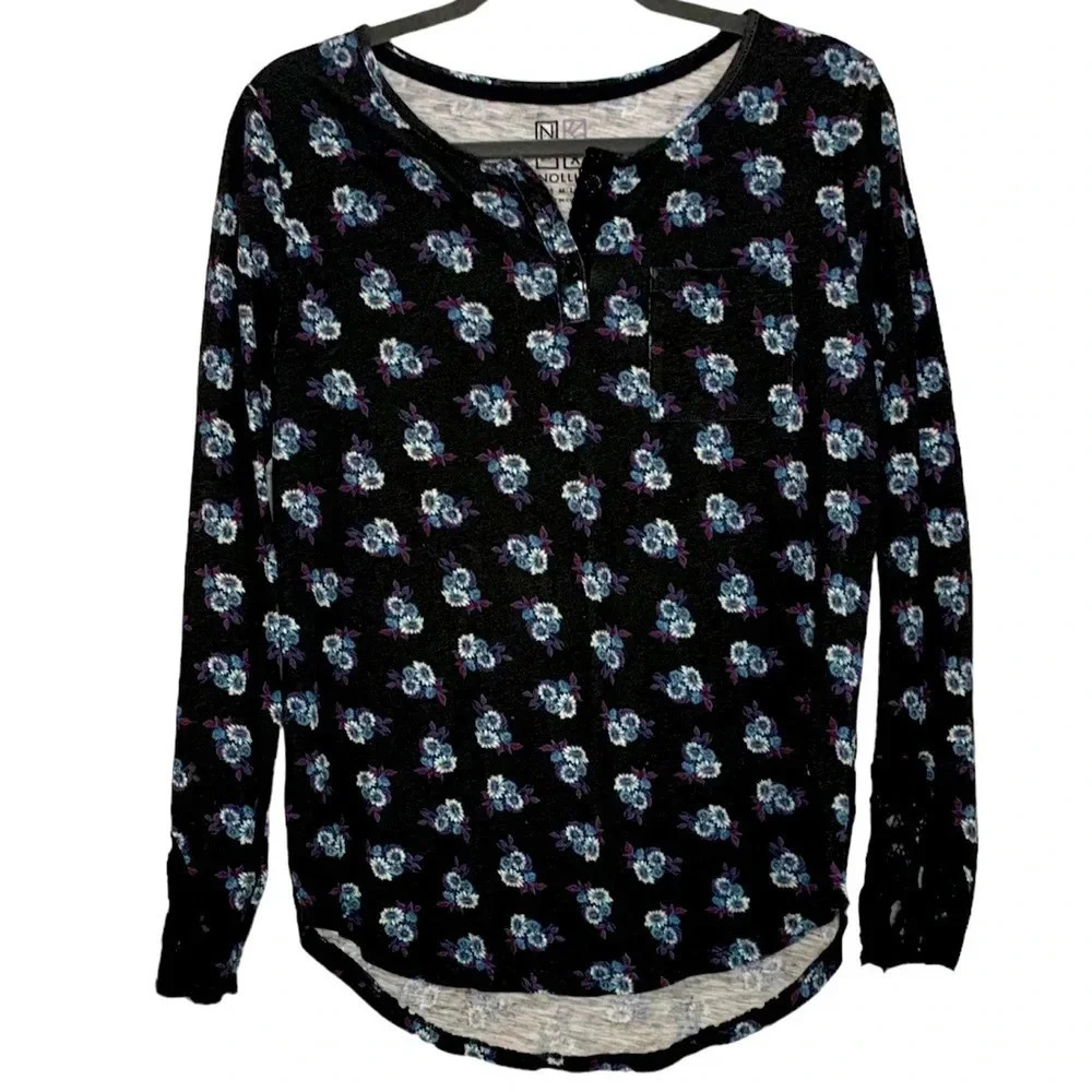 Nollie Long Sleeve Floral Top